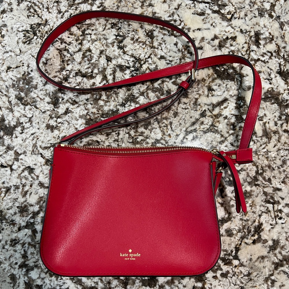 Red Kate spade purse